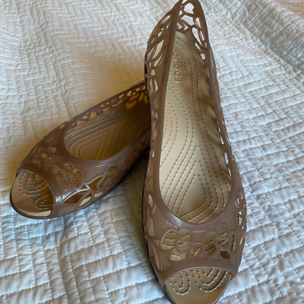 Croc Isabella Jelly Flat
